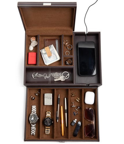 Mens leather valet - mens,