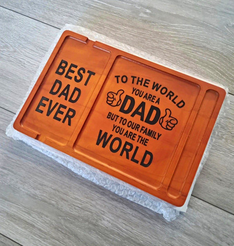 Mens worlds best - mens, wooden