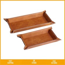 Elegant Faux Leather Valet