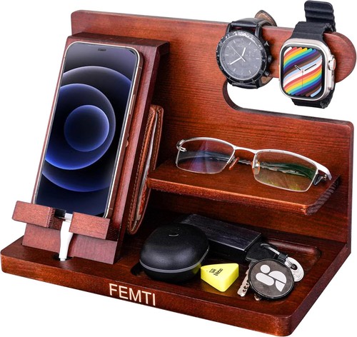 Wood phone docking station ash - wood,