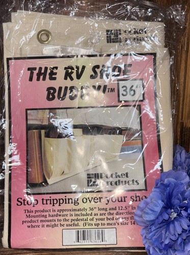 Vtg shoe buddy pockets - rv,