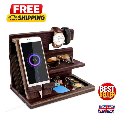 Elegant wooden docking station - elegant,